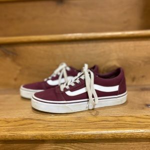 Maroon Vans